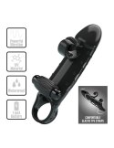 PRETTY LOVE - ROMANCE - VIBRATING PENIS SLEEVE BLACK