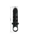 PRETTY LOVE - ROMANCE - VIBRATING PENIS SLEEVE BLACK