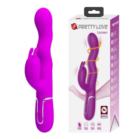 Pretty Love Laursen Purple Waving & Vibrating Rabbit Vibrator
