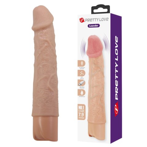 Pretty Love Leander Realistic Vibrating Dildo