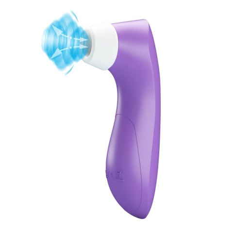 Stymulator Powietrzny Breezer Purple 8 Trybów Kompaktowy