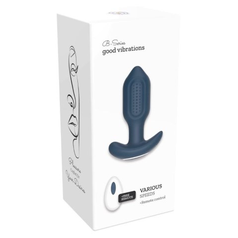 Victoria - Vibrating Anal Plug, remote control
