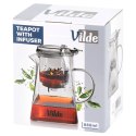 Dzbanek Szklany Vilde 880ml Z Zaparzaczem Spustowym Do Herbaty Ziół