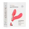 Wibrator silikonowy z ruchem palca podgrzewany APP B Series Fox 14 cm