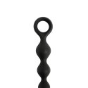 Koraliki analne silikonowe Fantasy czarne 20 cm