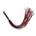 Fetish Collection - Flogger 64 cm - Red and Black