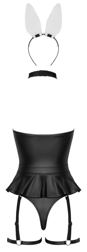Body króliczka Cottelli XL czarny