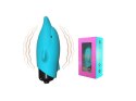 Stymulator Wibrator Lastic Pocket Vibe Dolphin Sylikon Medyczny 7,5 cm