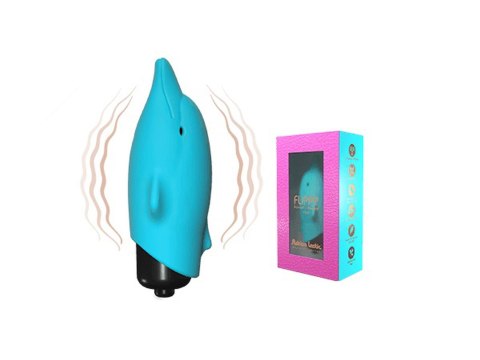 Stymulator Wibrator Lastic Pocket Vibe Dolphin Sylikon Medyczny 7,5 cm