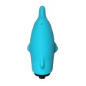 Stymulator Wibrator Lastic Pocket Vibe Dolphin Sylikon Medyczny 7,5 cm