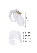 Chastity Cock Cage Acrylic Transparent