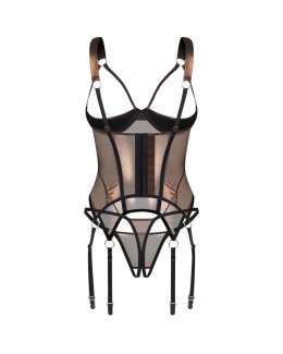 Soranna gorset i stringi otwarte L/XL
