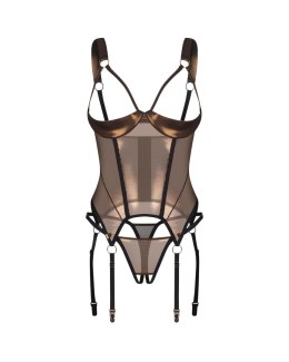 Soranna gorset i stringi otwarte L/XL