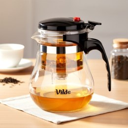 Dzbanek Szklany Vilde 1150 ml Z Zaparzaczem Spustowym Do Herbaty
