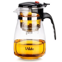 Dzbanek Szklany Vilde 960 ml Z Zaparzaczem Spustowym Do Herbaty
