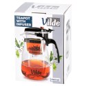 Dzbanek Szklany Vilde 960 ml Z Zaparzaczem Spustowym Do Herbaty