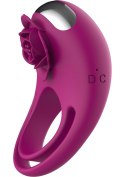Pierścień wibrujący Put A Ring On It ToyJoy fuksja pilot USB