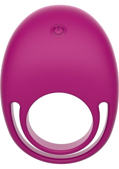 Pierścień wibrujący Put A Ring On It ToyJoy fuksja pilot USB