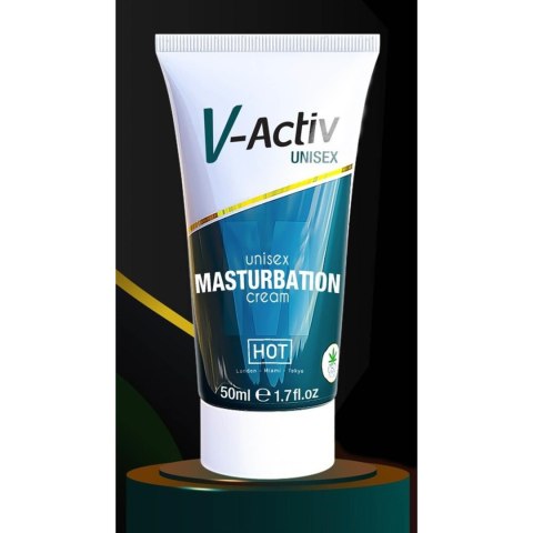 Krem do masturbacji rozgrzewający z CBD Hot VActiv unisex 50ml