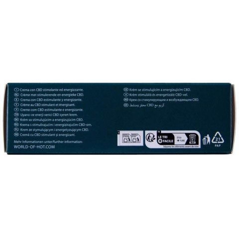 Krem do masturbacji rozgrzewający z CBD Hot VActiv unisex 50ml