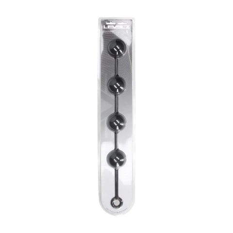 Kulki analne silikonowe Levelz XXL 6 cm czarny