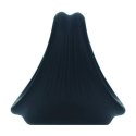 Silicone Cock and Ball Harness - Black