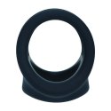 Silicone Cock and Ball Harness - Black
