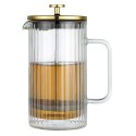 Zaparzacz Tłokowy Klausberg KB-7761 1000ml Termiczny Borokrzemowy