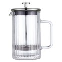 Zaparzacz Tłokowy Klausberg 600 ml Termiczny Szklany French Press