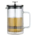 Zaparzacz Tłokowy Klausberg 600 ml Termiczny Szklany French Press