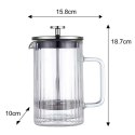Zaparzacz Tłokowy Klausberg 600 ml Termiczny Szklany French Press