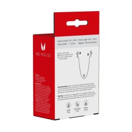 Stymulator- Squeeze N Please Nipple Chain Silver
