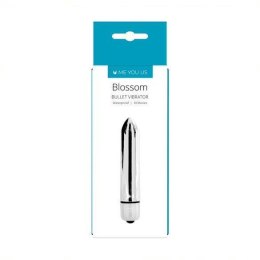 Wibrator Minx Blossom 10 Trybów Wibracji ABS 9,5 cm Silver