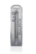 Podwójne dildo RealRock realistyczne przezroczyste 45 cm