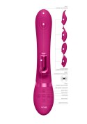 Wibrator VIVE ETSU Pink 3 Silniki 10 Trybów Silikon Medyczny