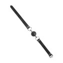 Knebel z kulką Ouch! skórzany 13 cm