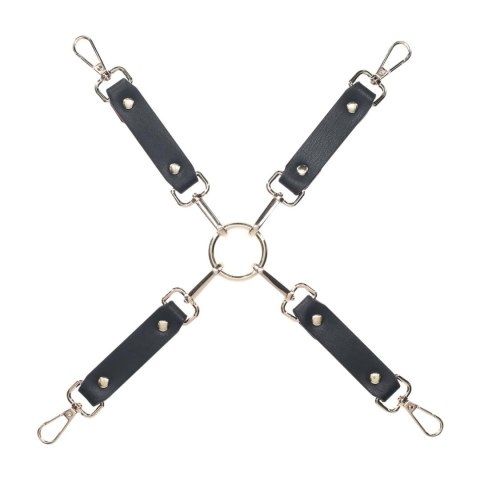 Łącznik do hogtie Milan Collection Ouch! czarny czerwony