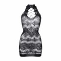 Criss Cross Neck Mini Dress - One Size