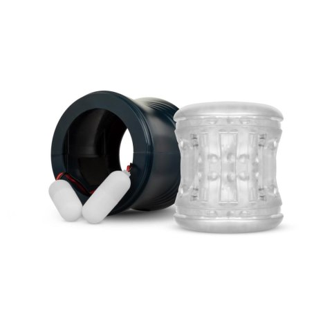 Masturbator wibrujący FPPR niebieski USB 10 cm