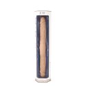 Podwójne dildo Silexd cieliste S 38 5 cm