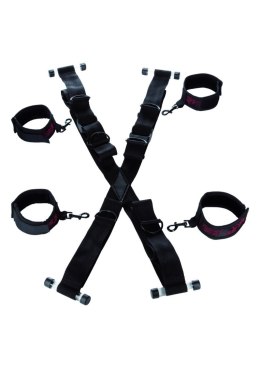 System kajdanek do drzwi Scandal Calexotics czarny 37 cm