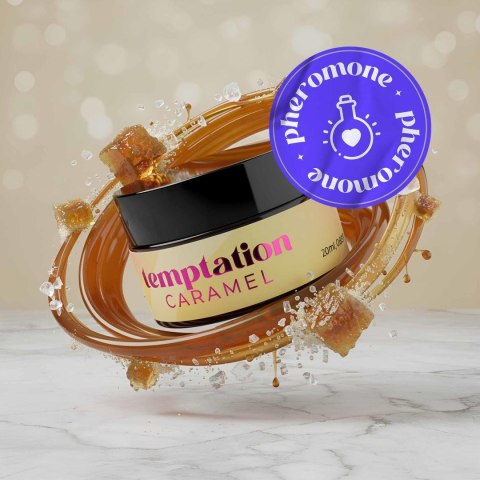 Świeca Do Masażu Crushious Temptation Z Feromonami Karmel 20ml