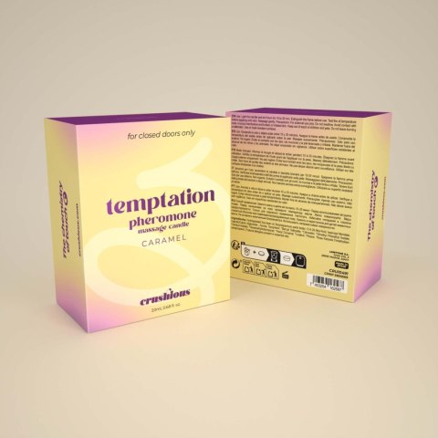 Świeca Do Masażu Crushious Temptation Z Feromonami Karmel 20ml