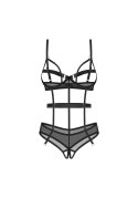 Body otwarte Euridia Obsessive czarne XS/S
