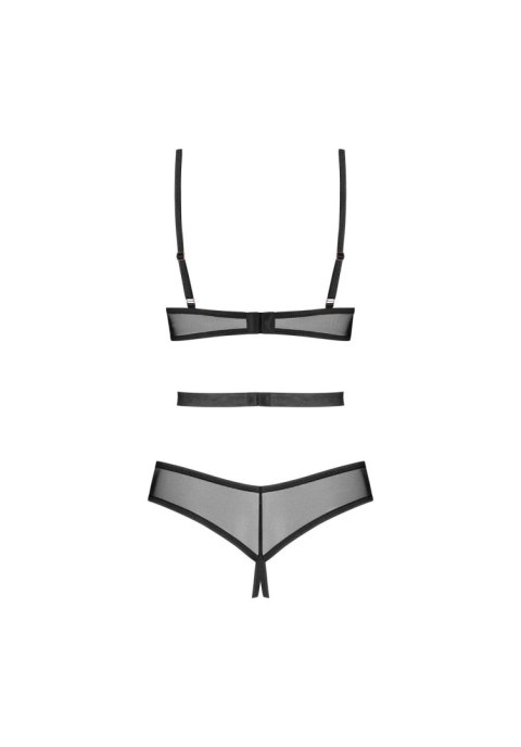 Body otwarte Euridia Obsessive czarne XS/S