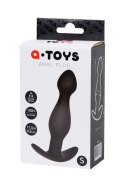 Anal plug A-Toys, size: S black