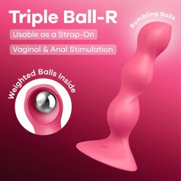 Triple Ball-R - red