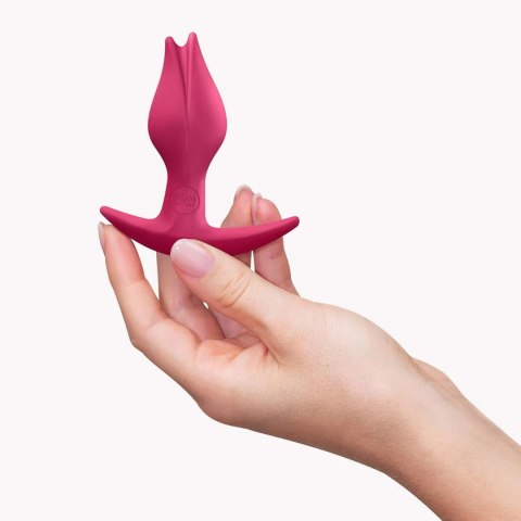 Korek Analny Bootie Fem Raspberry Silikon Komfortowy 8,5 cm