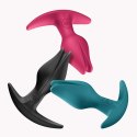 Korek Analny Bootie Fem Raspberry Silikon Komfortowy 8,5 cm