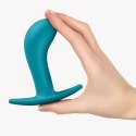 Korek Analny Bootie L Aquamarine 100% Silikon Komfortowy 11cm